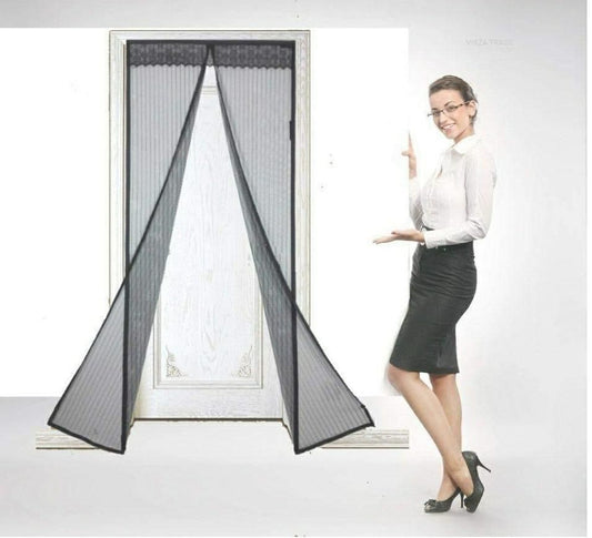 Magnetic Mesh Door Curtain – Anti-Mosquito Screen