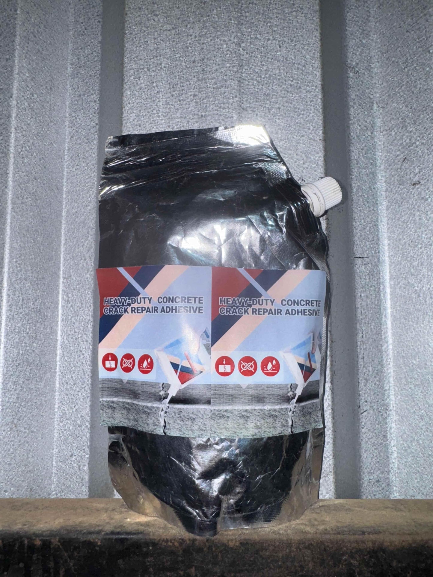 Heavy-Duty Concrete Crack Repair