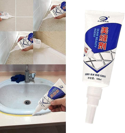 Multipurpose Gap Filler Tube – Tile Grout & Crack Sealing(180ml, White)