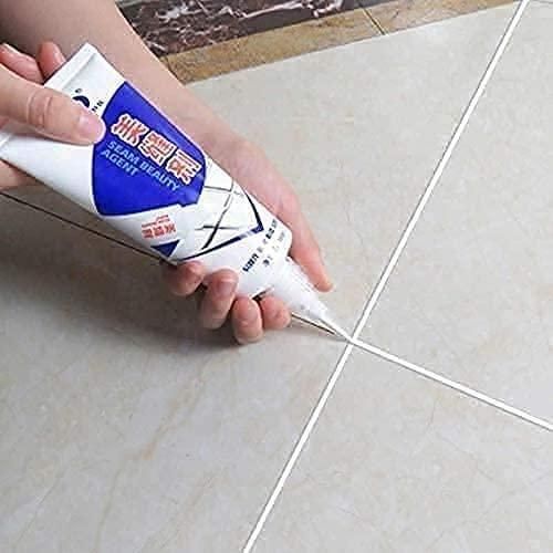 Multipurpose Gap Filler Tube – Tile Grout & Crack Sealing(180ml, White)