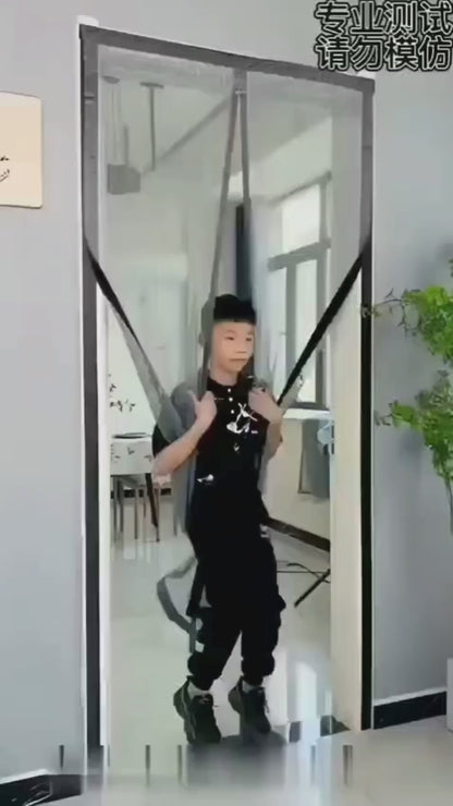 Magnetic Mesh Door Curtain – Anti-Mosquito Screen